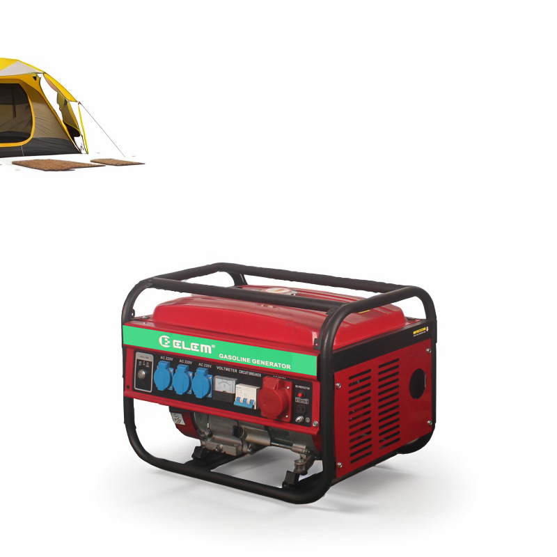 900W to 8000W Portable Gasoline Generator Set for Home and Industrial Use