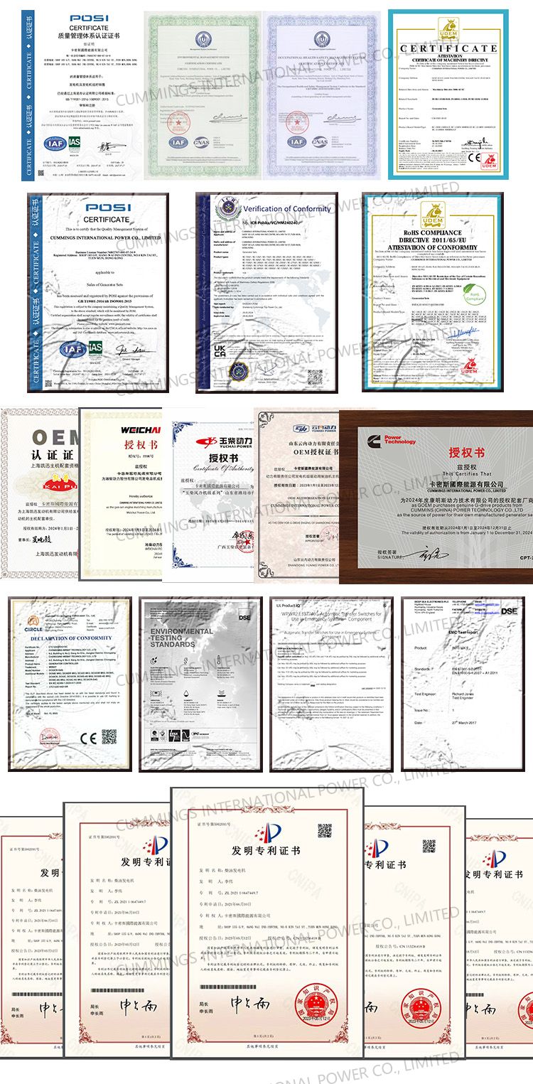 Quality and Compliance Certifications