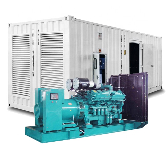 50/60HZ 1000KVA/800KW Hot Sale Silent Soundproof Container Type Diesel/gas Generator Gensets with PERKIN 4008TAG2 Engine