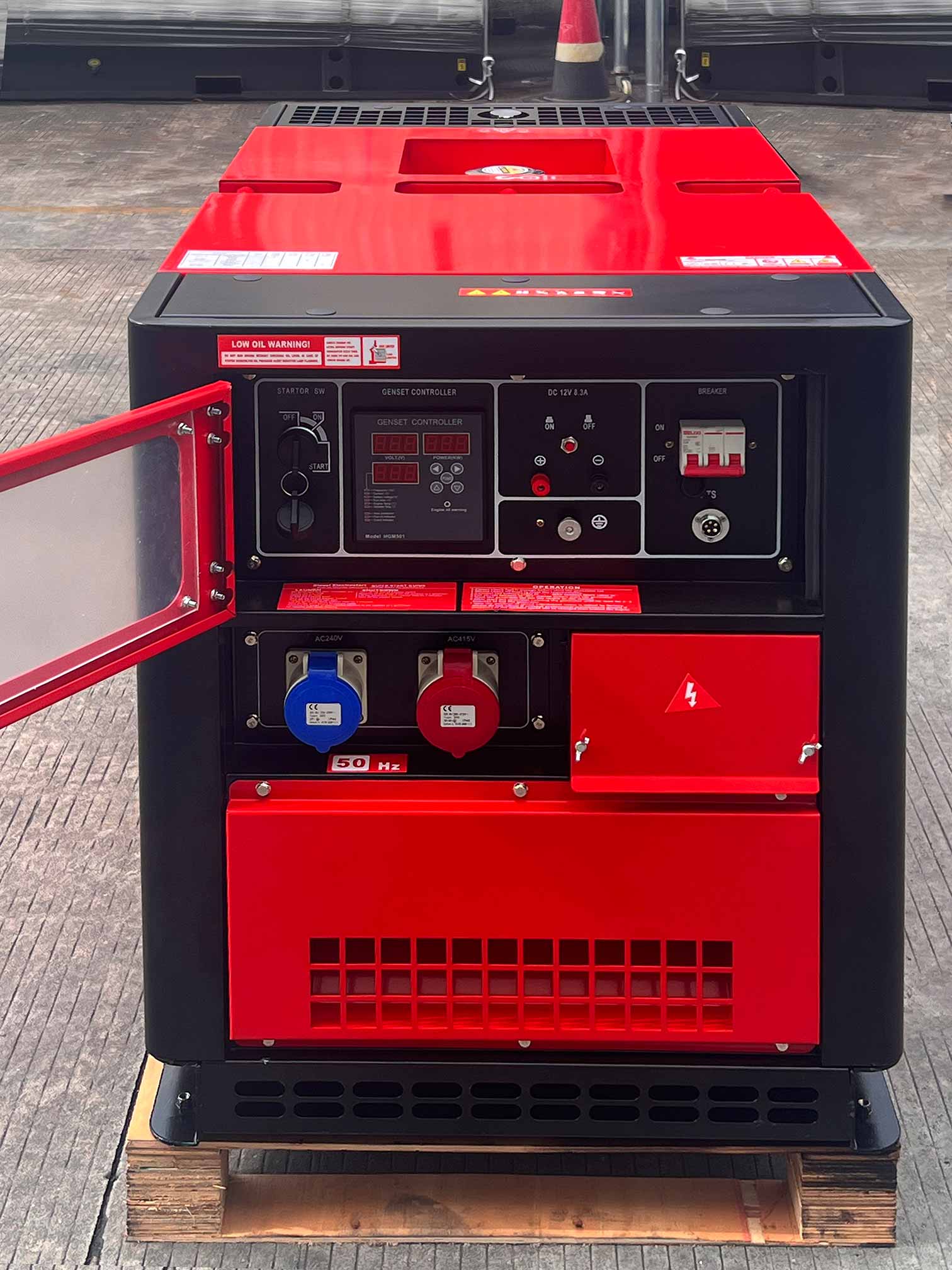 Full Custom10KW 12KW 20KW 30KW 50hz60hz Water Cooling Super Silent diesel Generator Set