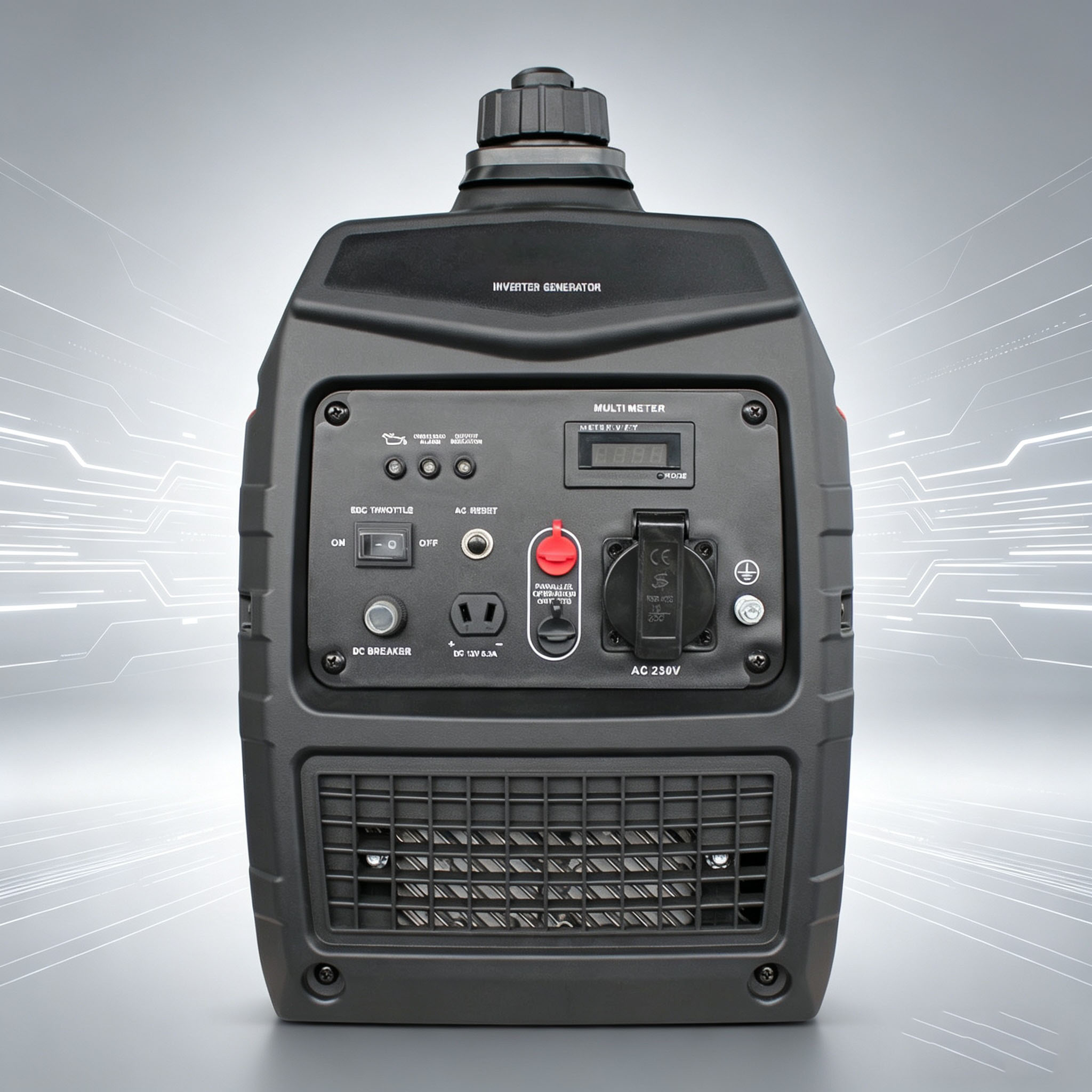 4-Stroke Single Phase Gasoline LPG Natural Gas Home Silent Recoil Start 220V/110V Generators With 3-9KW Power Ratings
