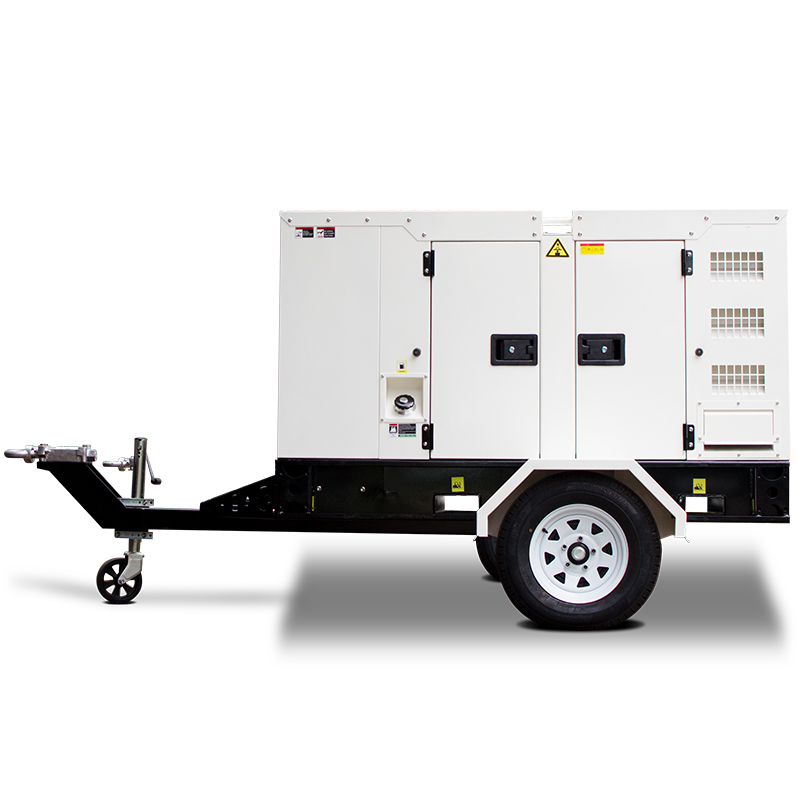 Trailer Type 50kva diesel Generator Set with Cumins Engine 4BT3.9-G2 50 Kva 40KW Generator with Trailer