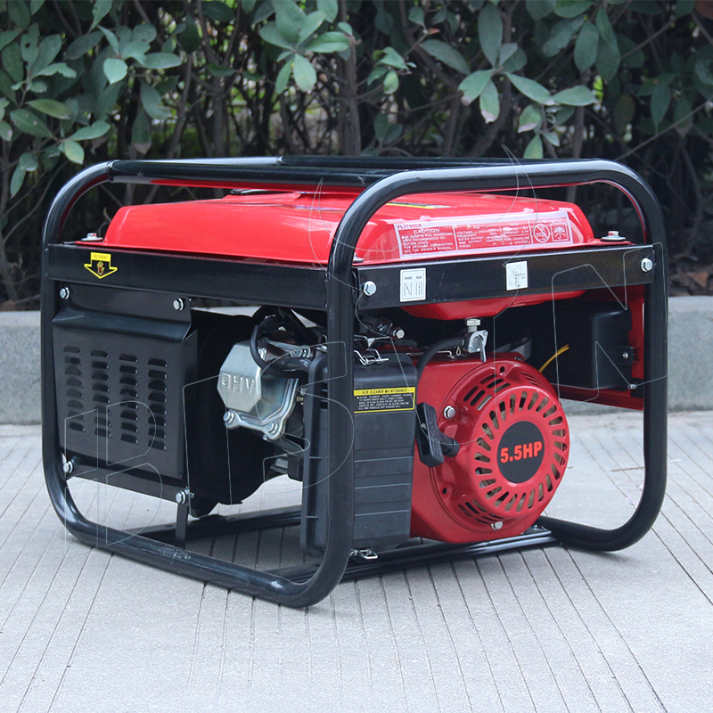 4 Stroke Air Cooled 2.5kva 2000w 2kw 5.5hp 110v 220v Silent Three Phase Portable Power Small 2500 Gasoline Generators For Sale