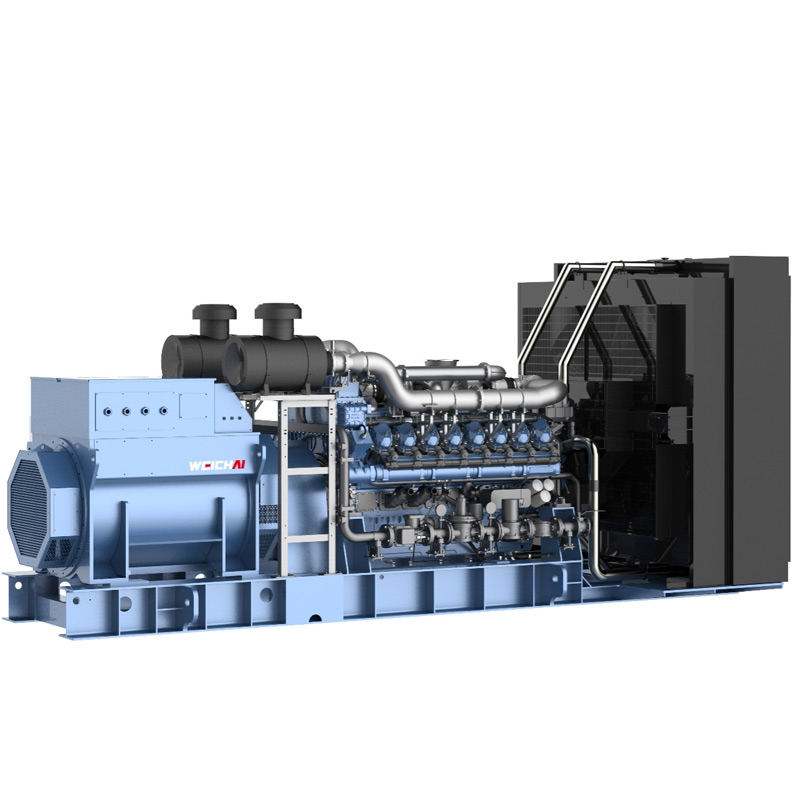 1100KW Weichai Power Land Natural Gas Generators Set 1375KVA Silent Container Full Copper Backup Power Supply Price Unit