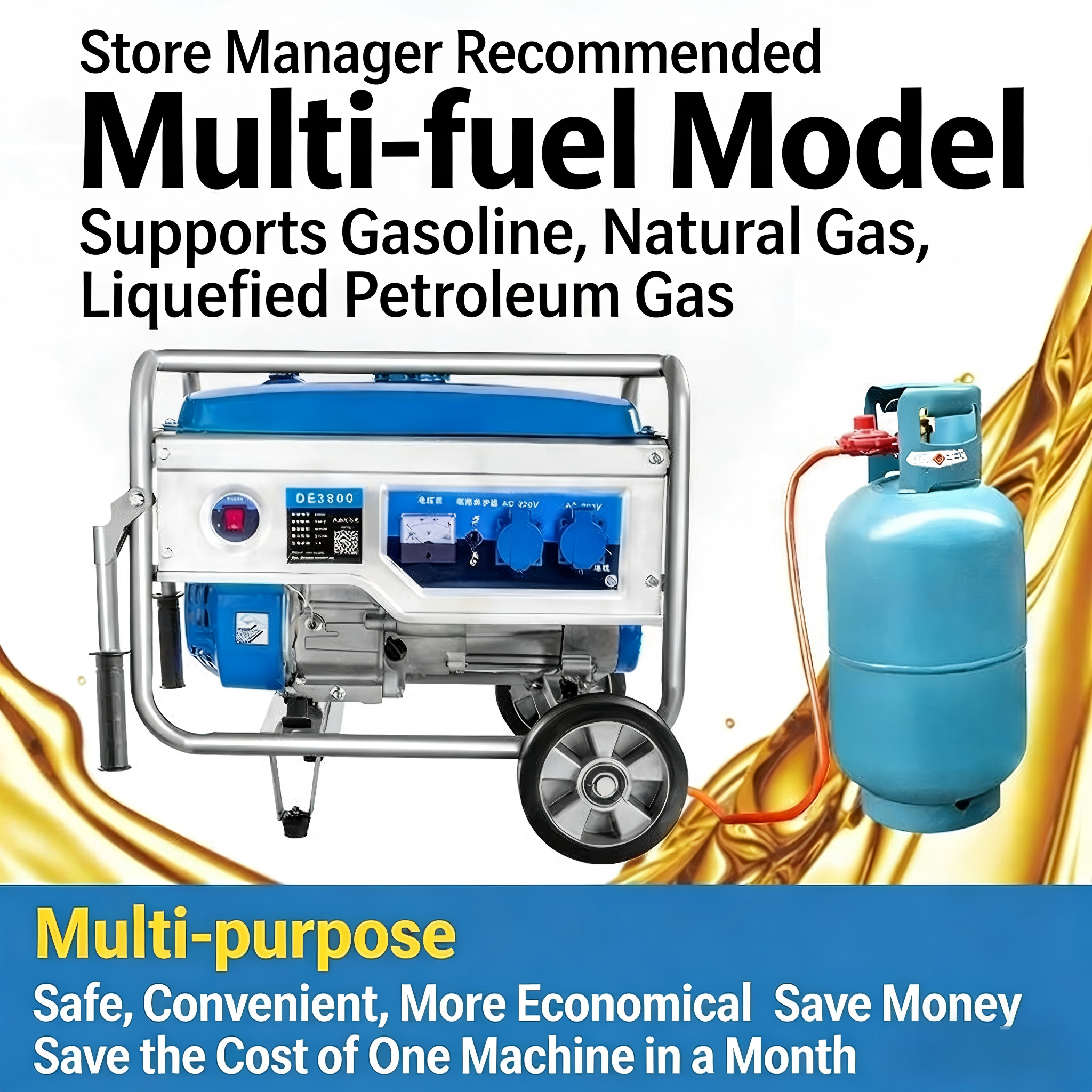 Gasoline Generator View 1