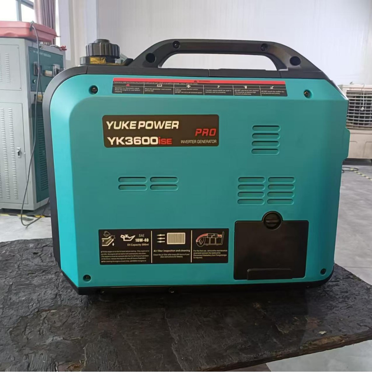 3.5KW 110V/220V Dual-Voltage Gasoline Inverter Generator Portable Low-Noise Hand Start Home & Auto Solar Model 165R