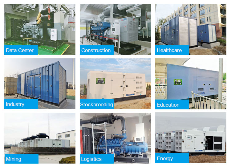 Industrial 300kw 500kw 1000kw 2000kw Generators Silent Containerized Diesel Generator Sets Heavy Duty Gensets
