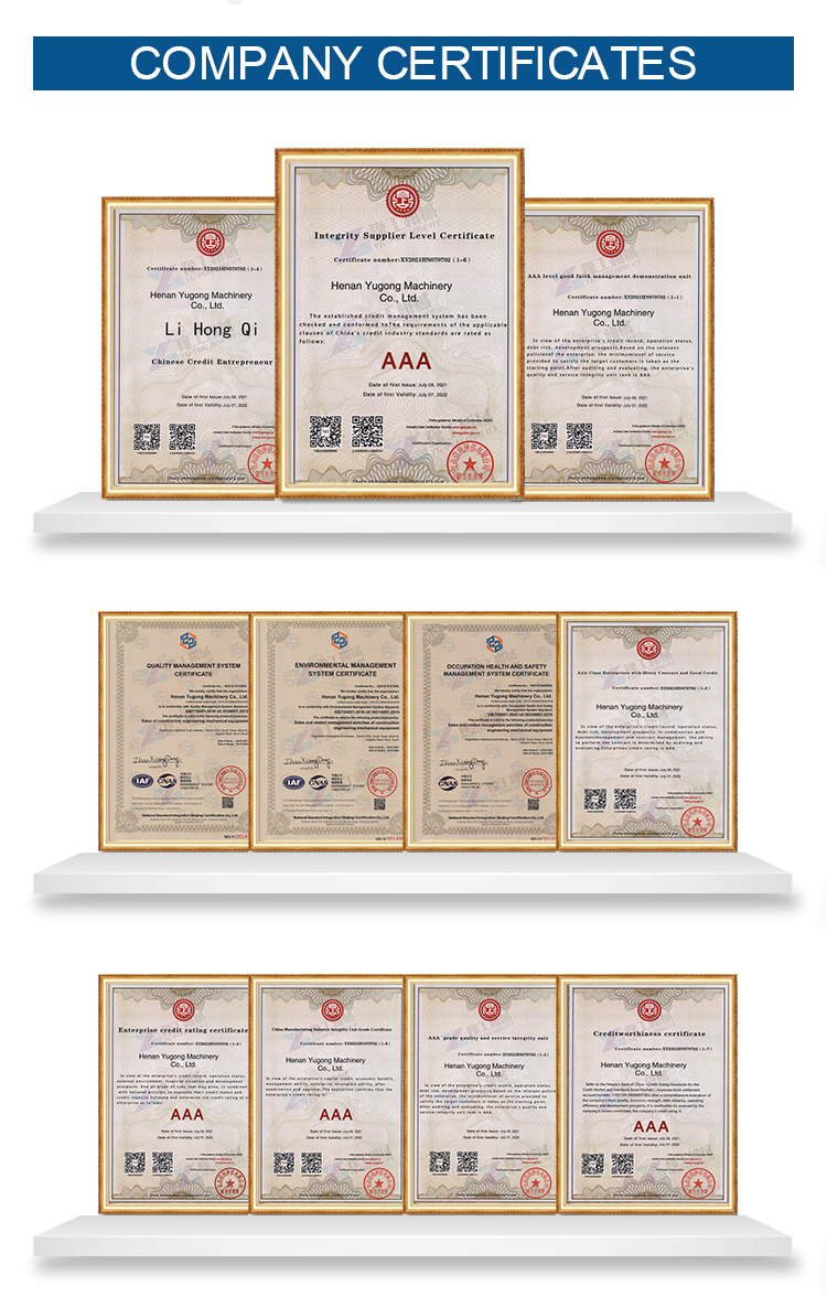 Certifications