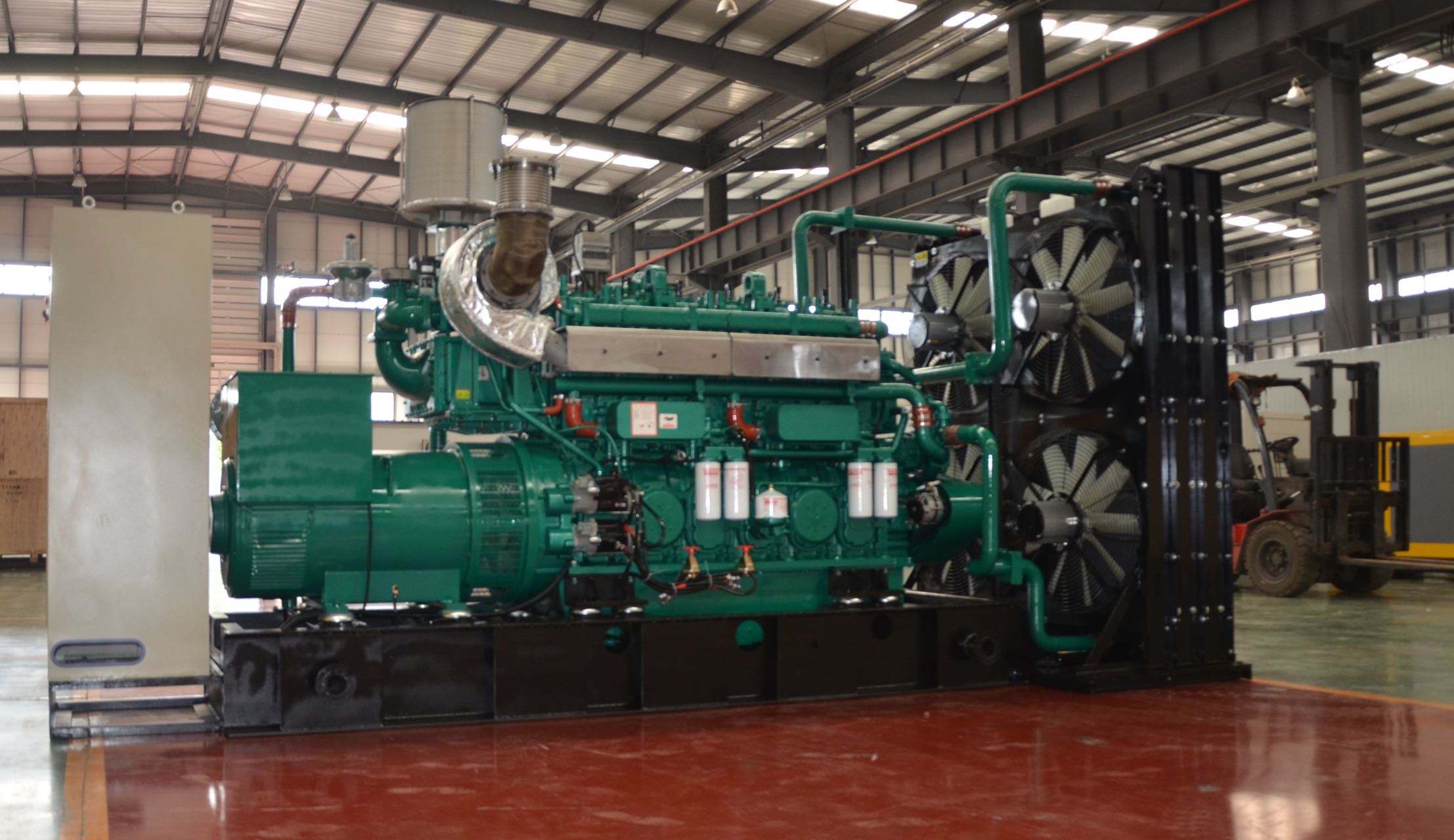 CE ROHS UKCA HM 80KW Biogas Generator-Livestock Farm Large-Scale Manure-to-Energy System 85% Efficiency Water Cooled Odor