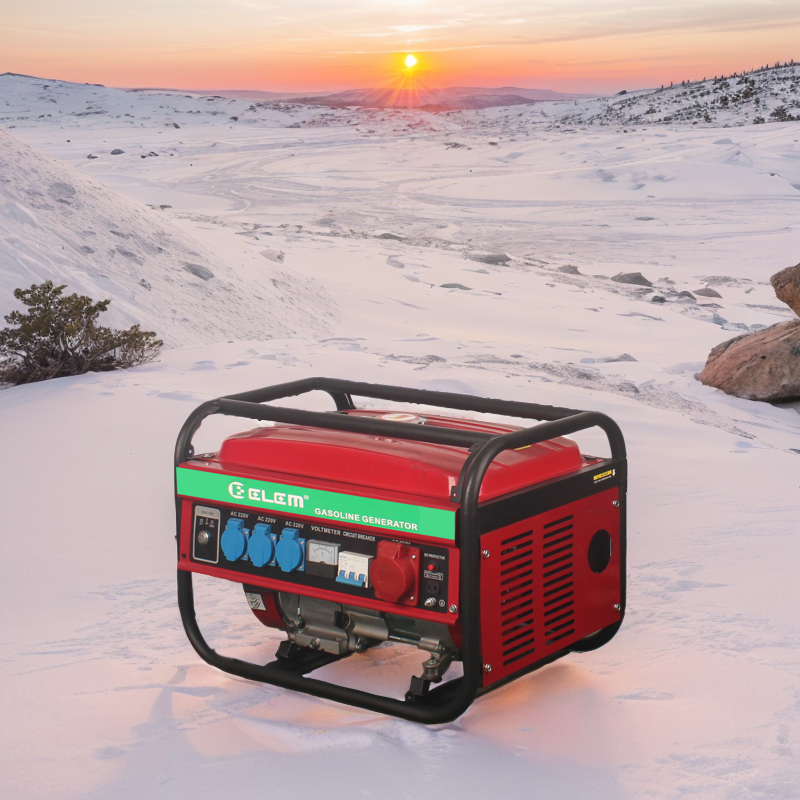 900W to 8000W Portable Gasoline Generator Set for Home and Industrial Use