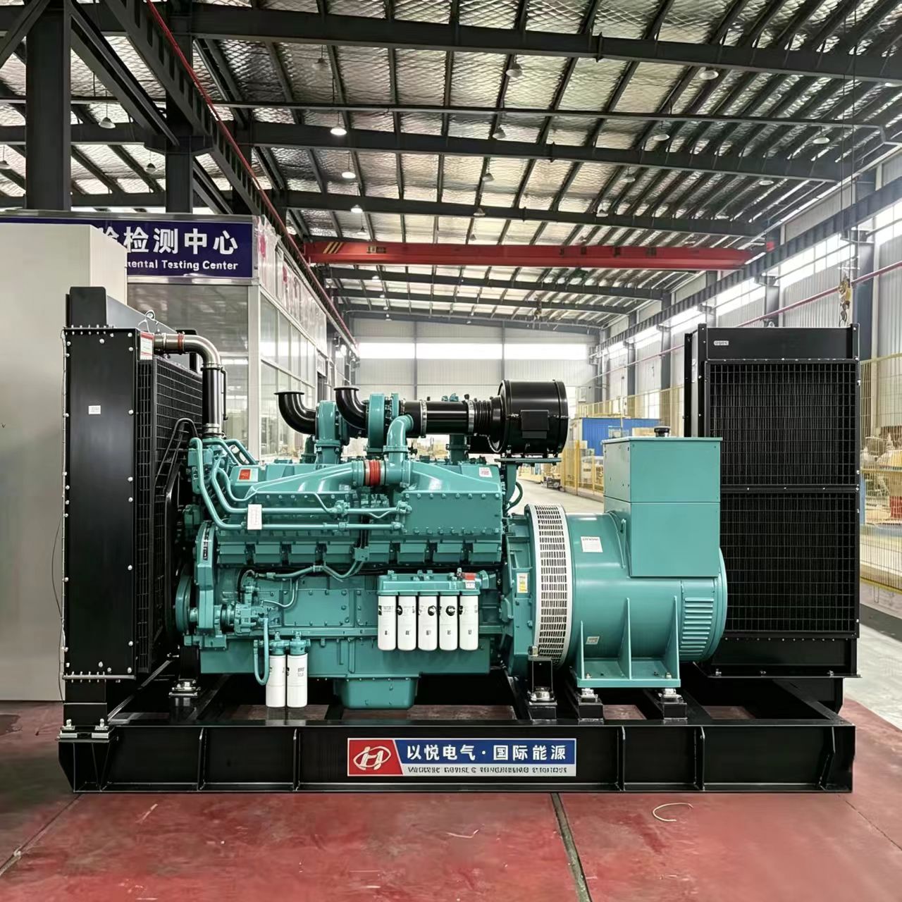 150KVA Weichai Powered Eco Friendly Silent Diesel Generator Set Low Emission Water Cooled Emergency Standby Power Generator