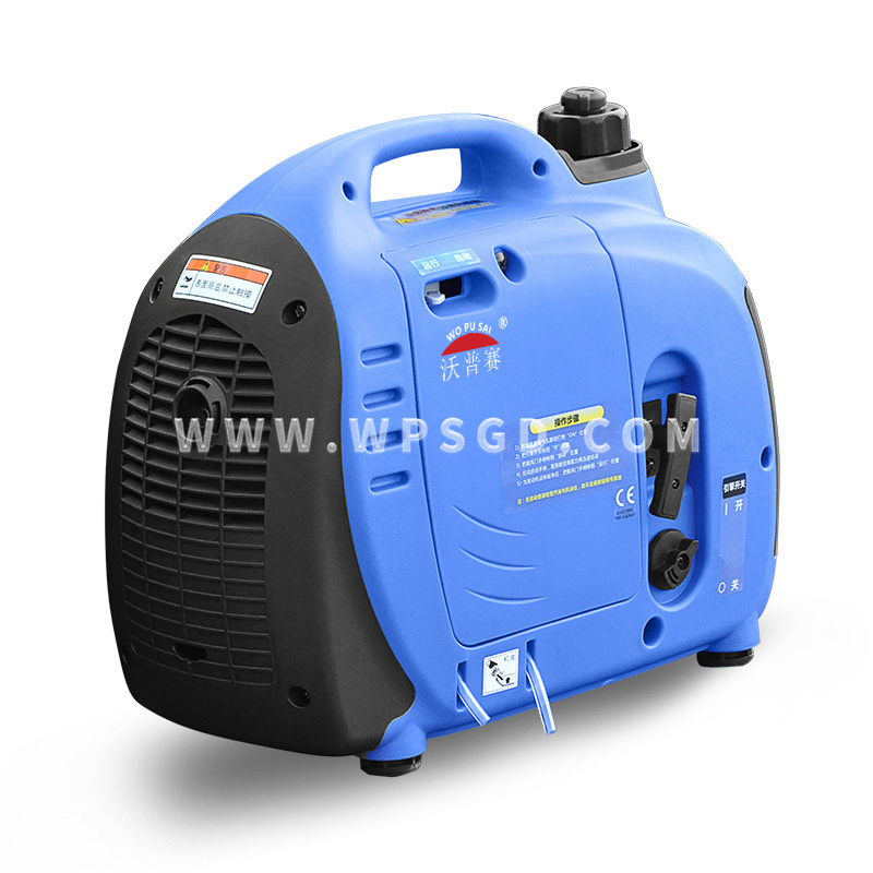 Portable Digital Frequency Generator Set for Camping Needs. Eco-Friendly 1-2kw Gasoline Generator for Car and Outdoor Use