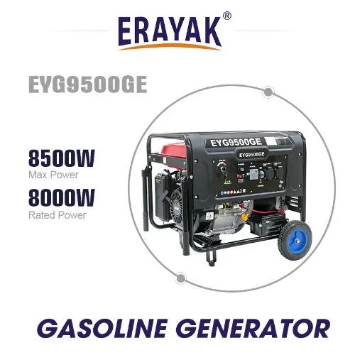 Eyg9500ge 8000W 8.500W Portable Gasoline Generator Open Frame Conventional Generator