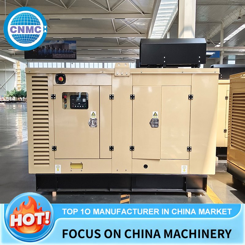 50-100kVA Silent Frame Gas Generator Set Natural Gas/LPG 3-Phase 380V Air/Water-Cooled