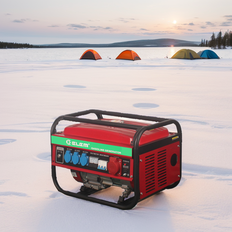 2.5kVA to 10kVA Portable Gasoline Diesel Generator Set for Home and Business