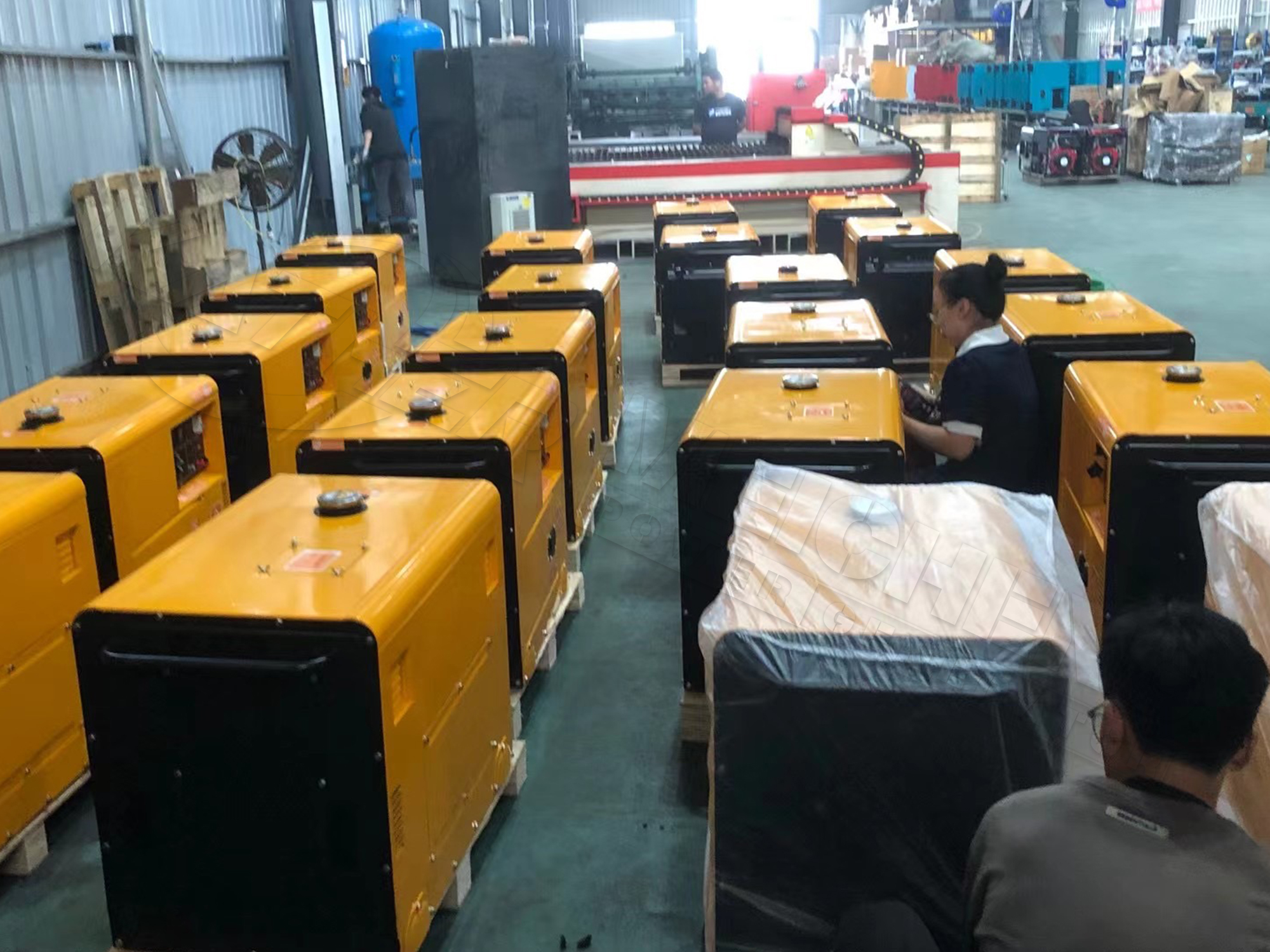 Silent Natural Gas/Biogas/LPG 5KW to 30KW Generator Set with Remote Start 60Hz Frequency Low Noise 1/3 Phase Generator