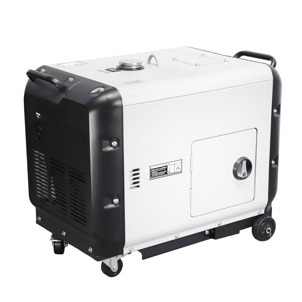 TAVAS 7KW Portable Super Silent Diesel Generator Auto Start Powerful 7.5KW Whole House Electric Generator Set