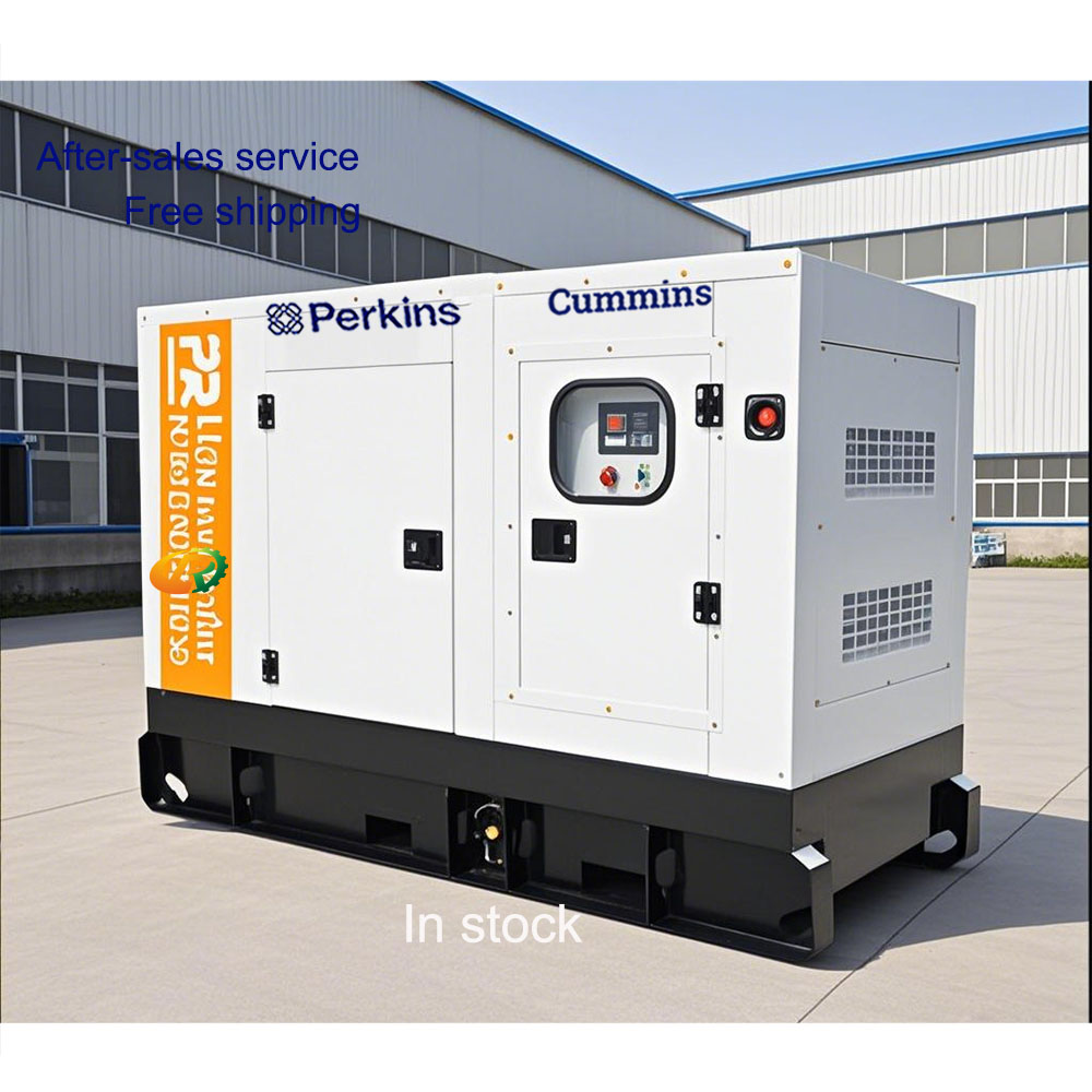 Portable 3-Phase Silent Diesel Generator Set 50Hz 30kw-120kw Refined DC Output Brand Engine 220v-400v Frequency 60Hz