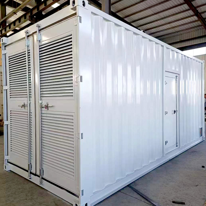 1100KW Weichai Power Land Natural Gas Generators Set 1375KVA Silent Container Full Copper Backup Power Supply Price Unit