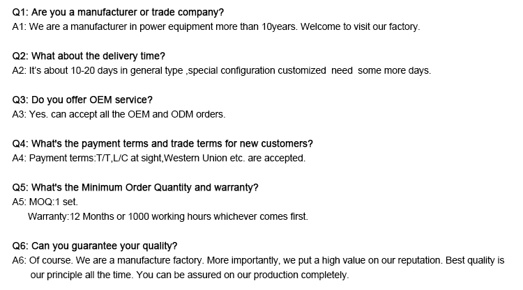 FAQ info 1