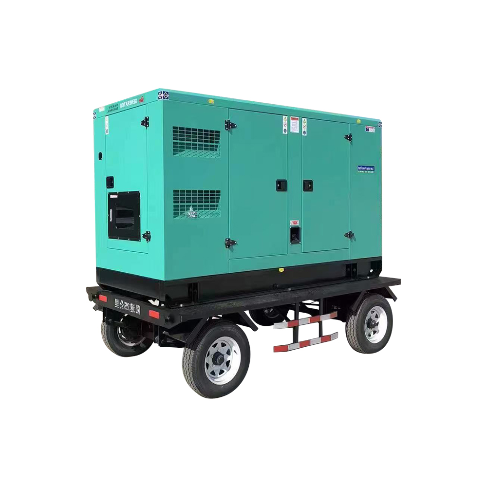Diesel Generators Set 132Kva/120Kw/100Kva Standby Backup Silent with Trailer Remote Control From Emergency Equipment Supplier