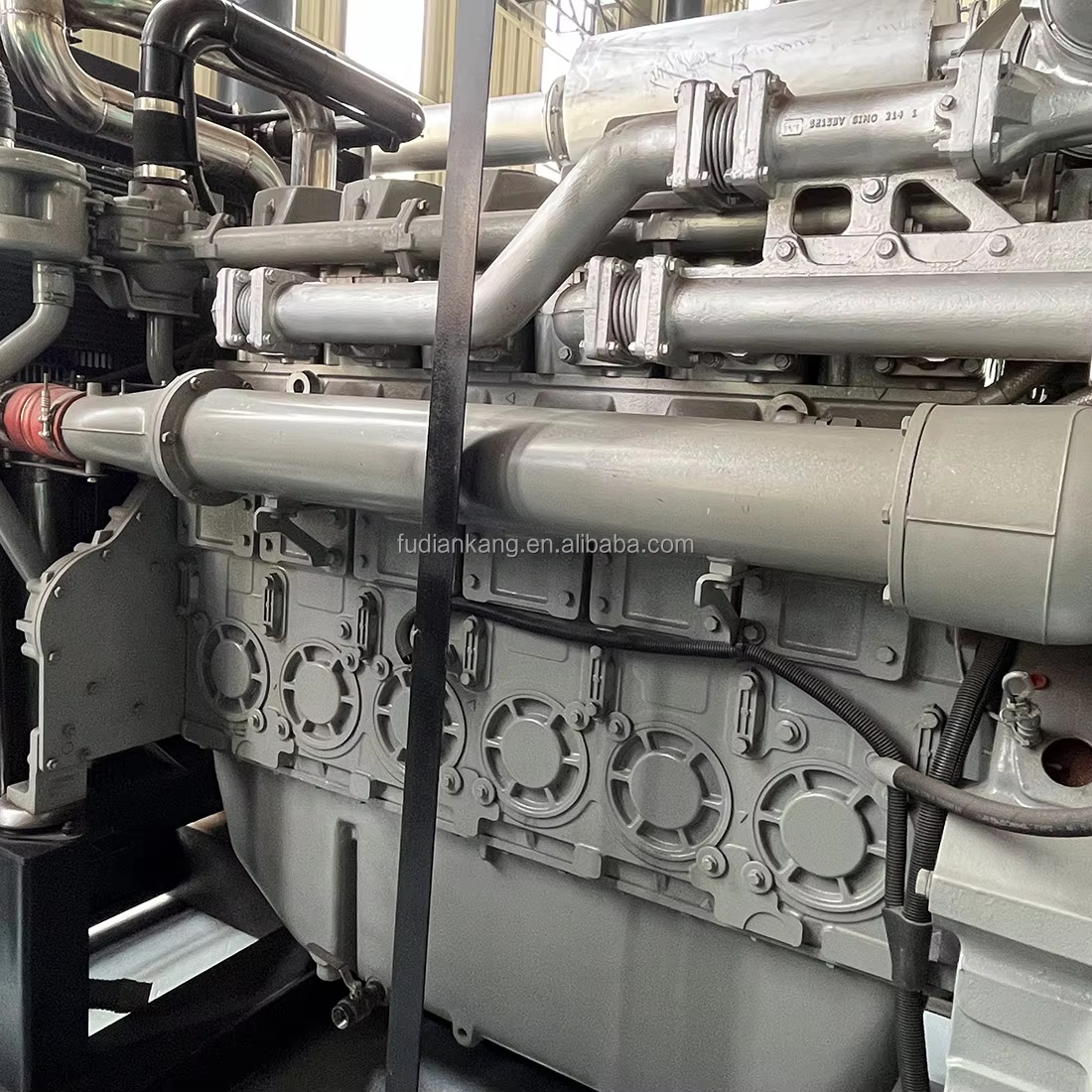 Used 4006-23TAG3A Generator Set Diesel Genset, 640KW 800KVA Second-hand Standby Power Generators, 400V 50Hz Backup Gensets