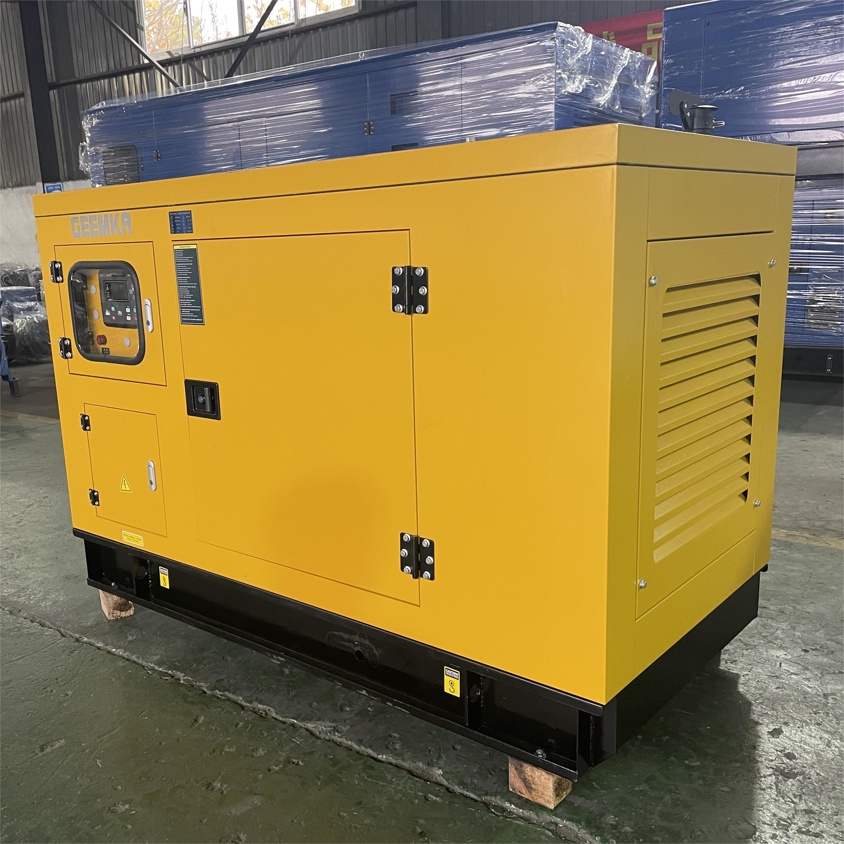 30kw Silent Type Portable Diesel Generator Set for Cold Storage Trailer Generator Diesel Backup Electric Power Genset 37.5kva