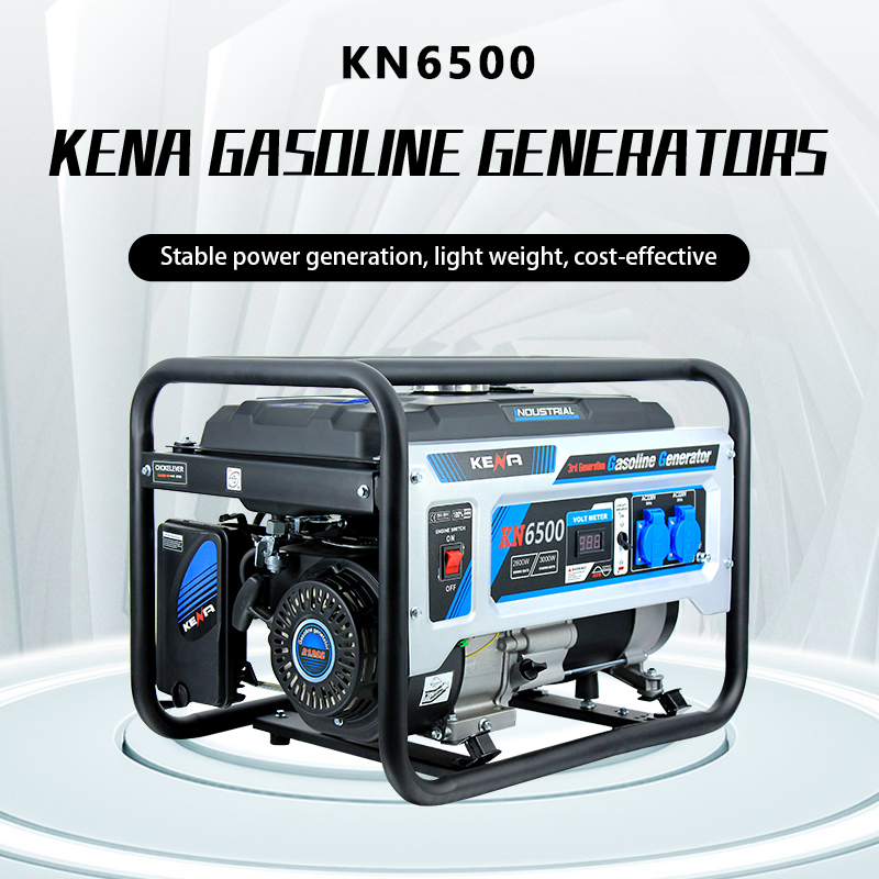 Power 5.5KW Air Cooled Gasoline Generator Portable Electric Start Petrol Generator For Home Industrial Use