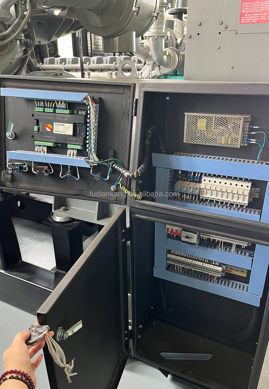 Used 4006-23TAG3A Generator Set Diesel Genset, 640KW 800KVA Second-hand Standby Power Generators, 400V 50Hz Backup Gensets