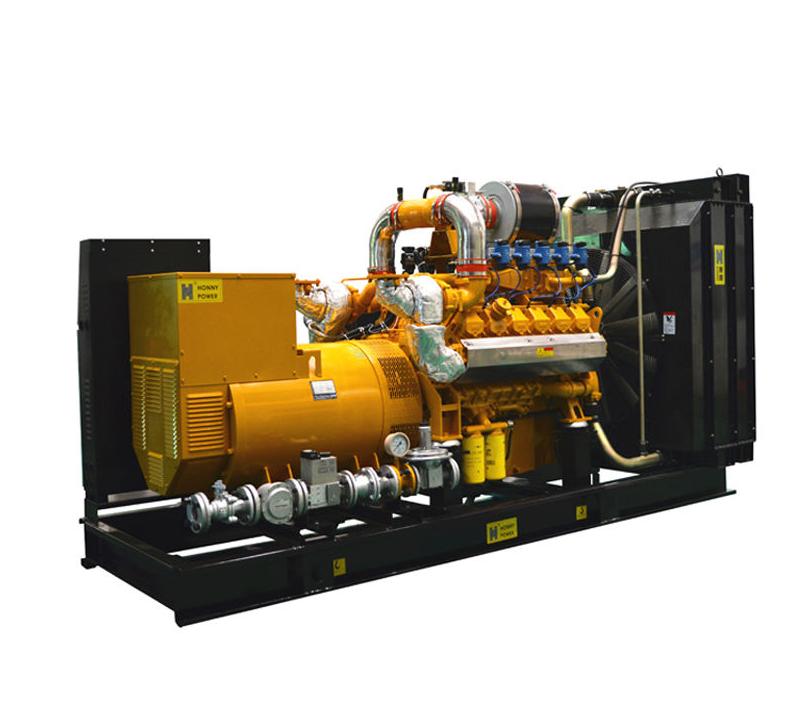 Gas Generator Set New Popular Natural 800kw 1000kw 1200kw Provided Electricity Generator Power Plant Service Machinery Overseas