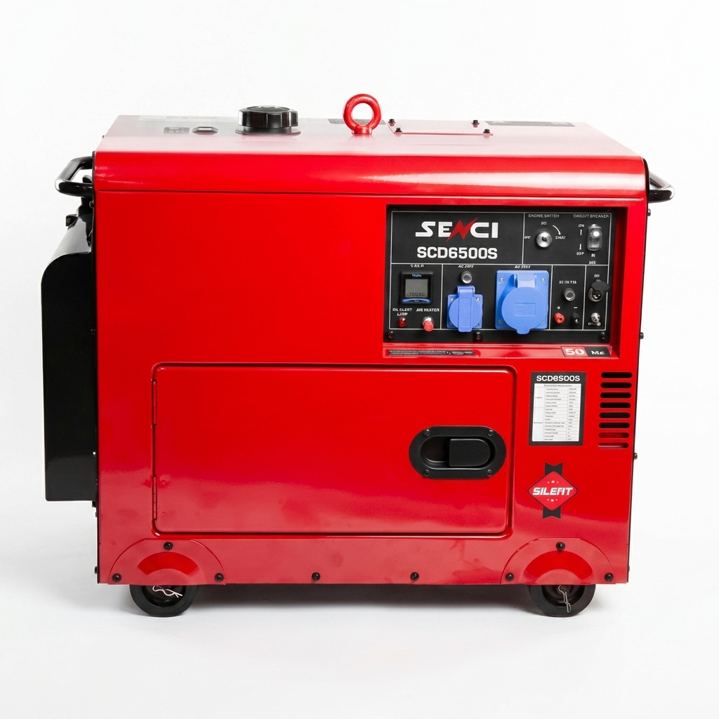 Senci 5KVA 6KVA 8KVA 10KVA 12KVA 20KVA Super Silent Diesel Generator Set Portable Standby Power Generators