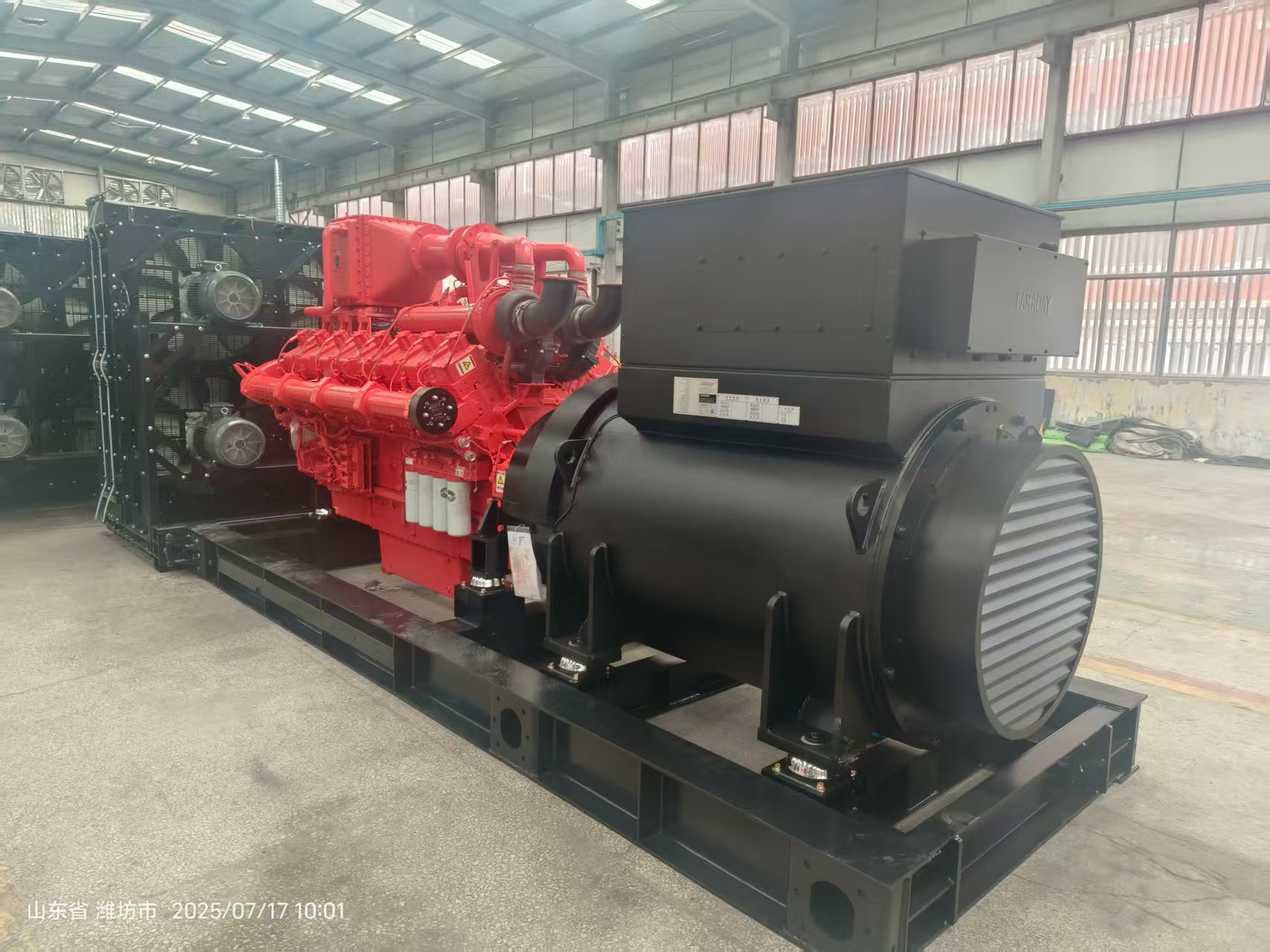 Cummins 500KW CMS-500GF Open Frame/Silent/Containerized Natural Gas Turbine Generator Set IP23 24V DC Electric Start Directly