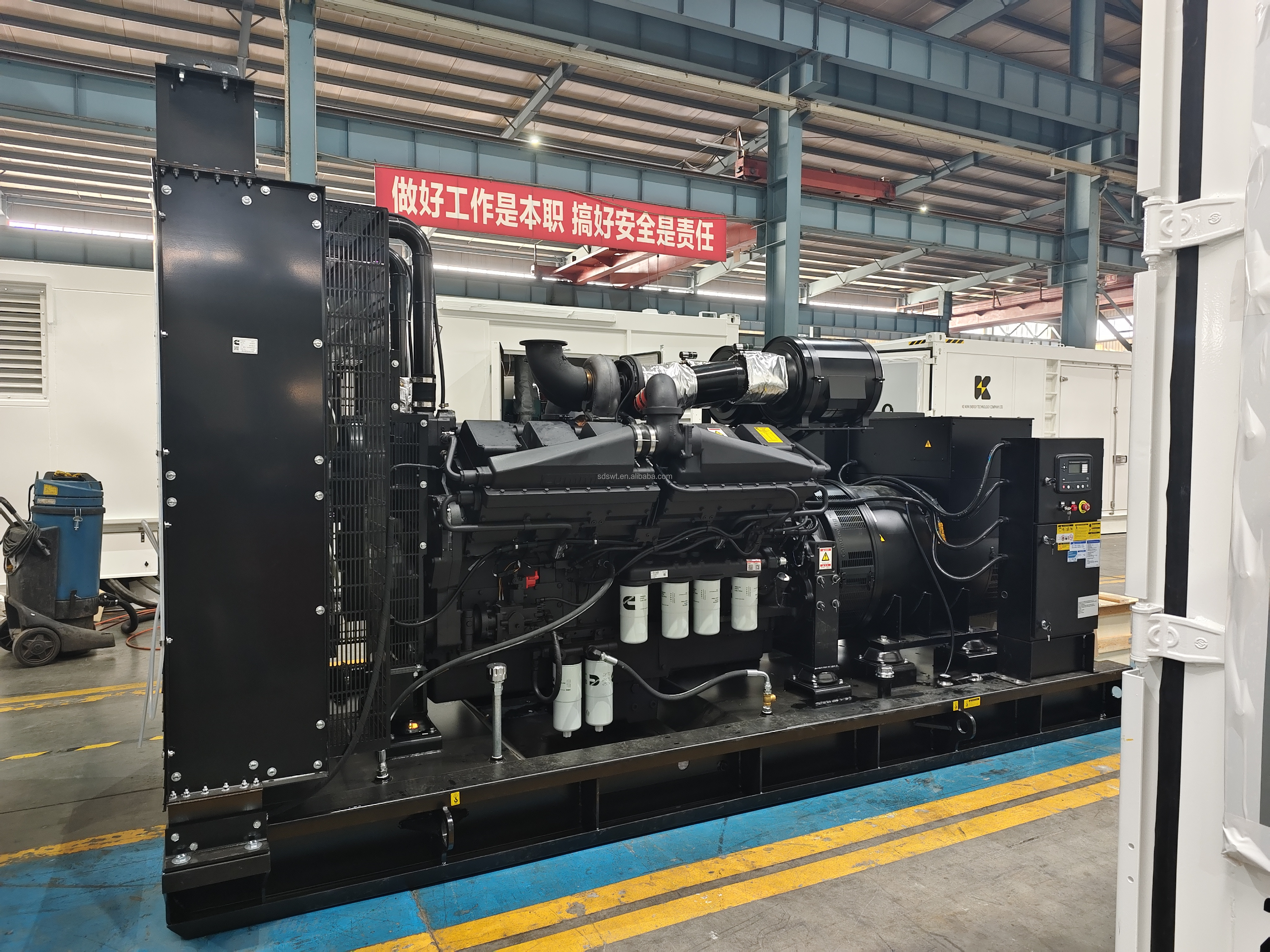 Factory Sales 800KW KTA38-G5 Gas Turbine Generator Set Natural Gas Continuous Power Electric Start Auto Open Water Cooling