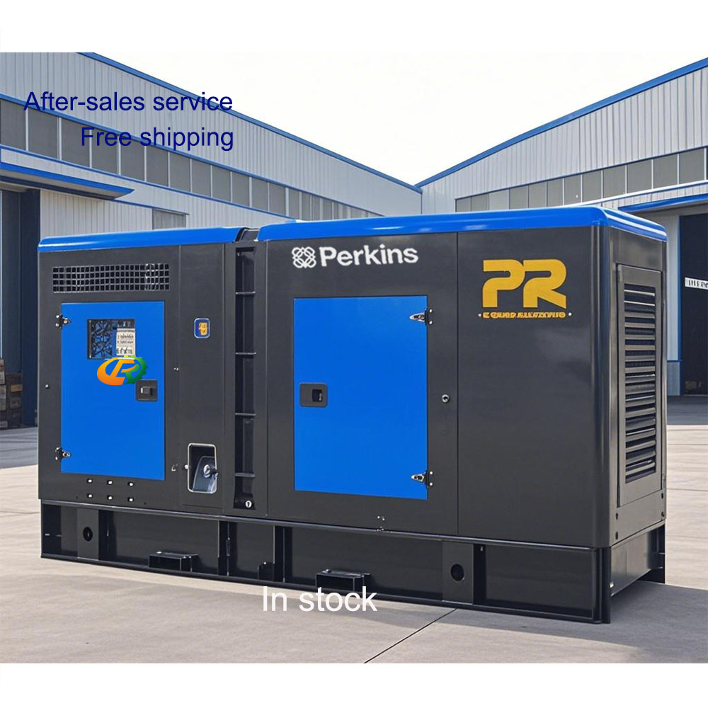 Portable 3-Phase Silent Diesel Generator Set 50Hz 30kw-120kw Refined DC Output Brand Engine 220v-400v Frequency 60Hz