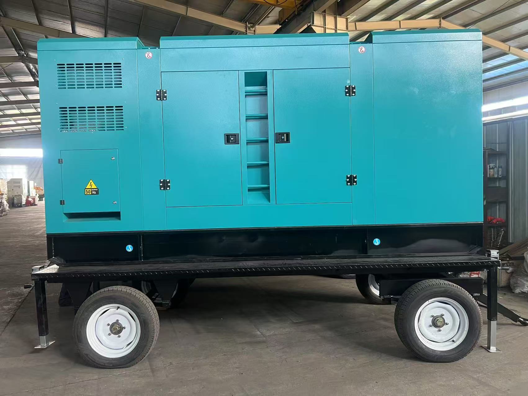 Factory Supply Silent Movable 40kw 50kva Trailer Soundproof Standby Auto Start Intelligent Mobile Diesel Generator Set