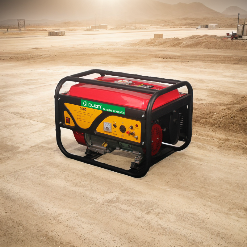 2kVA to 12.5kVA Portable Diesel/Gasoline 4 Stroke Single Cylinder Power Generator Set