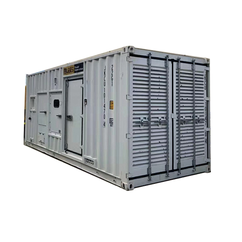 1250KVA Container Diesel Generator Set 1000KW Mechanical Governor Auto Start System Competitive Price