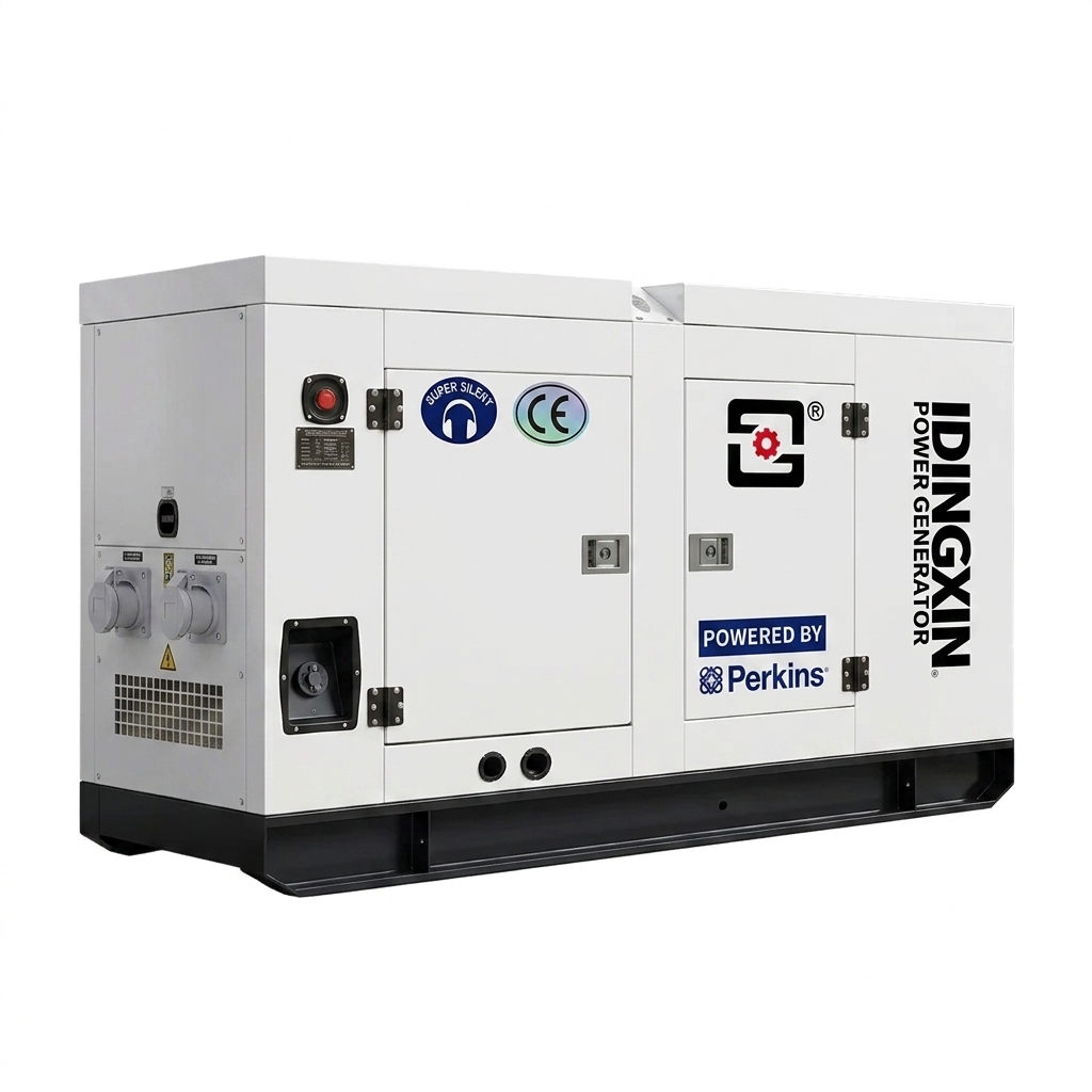 3-Phase Super Silent Diesel Generator Set 30kVA to 400kVA Industrial Electric Power Genset for Standby Emergency Use
