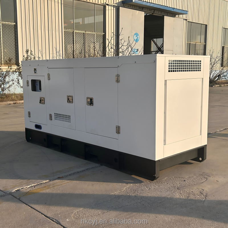 Industrial Silent Type Diesel Engine 20KW 3 Phase Emergency Backup Generator with ATS for Construction Site for Engine