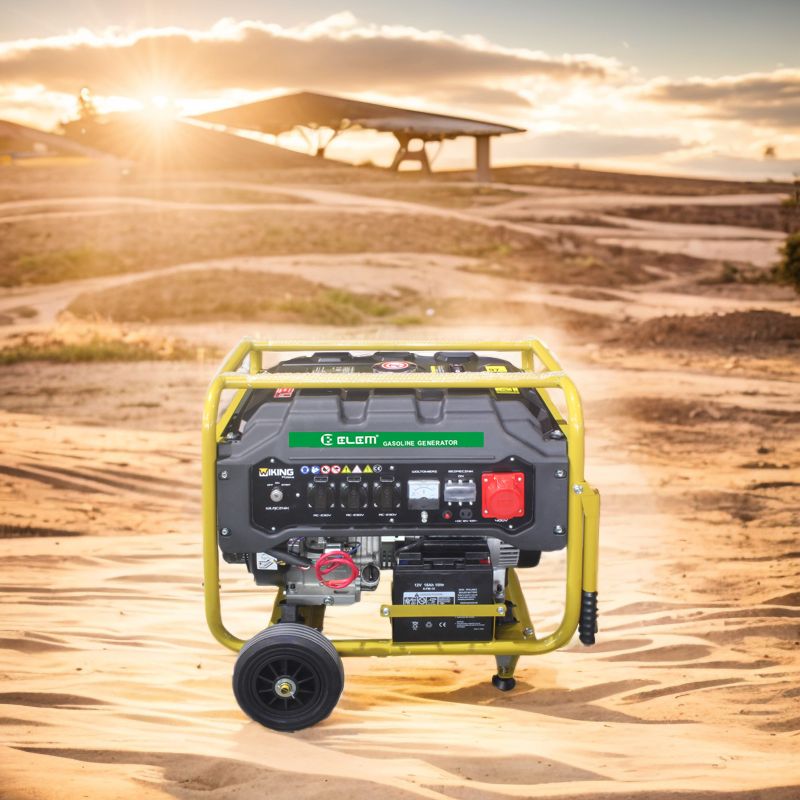 2.5kVA 900W 220V Portable Small Gasoline Generator Set with Alternator and Controller