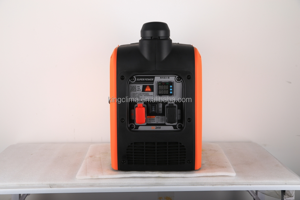 Gasoline Generator Engine Detail