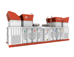 1mw sound-proof natural gas generator
