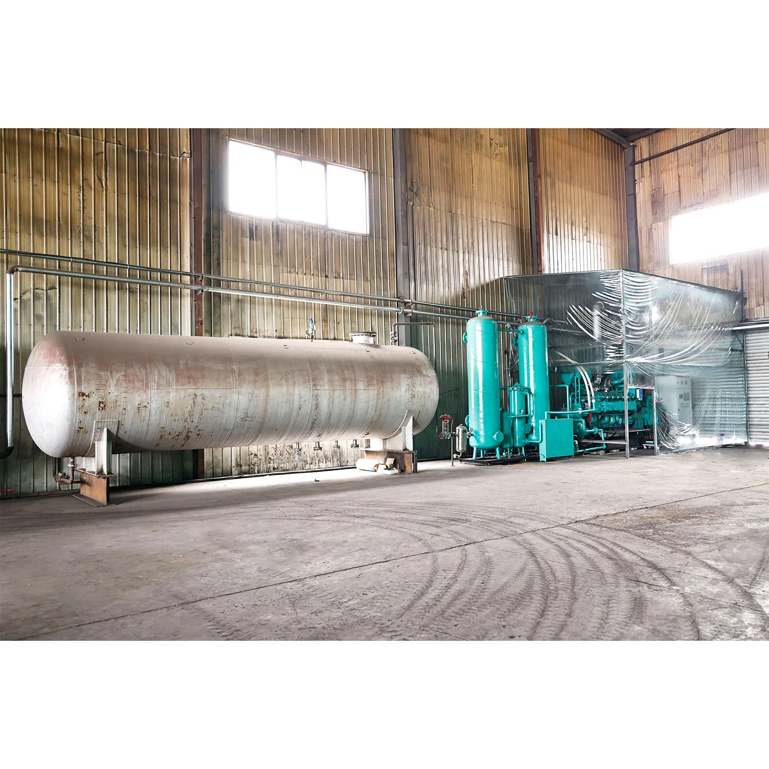 5000kw Dual Fuel Gas Generator Set, Low Emission, High Output