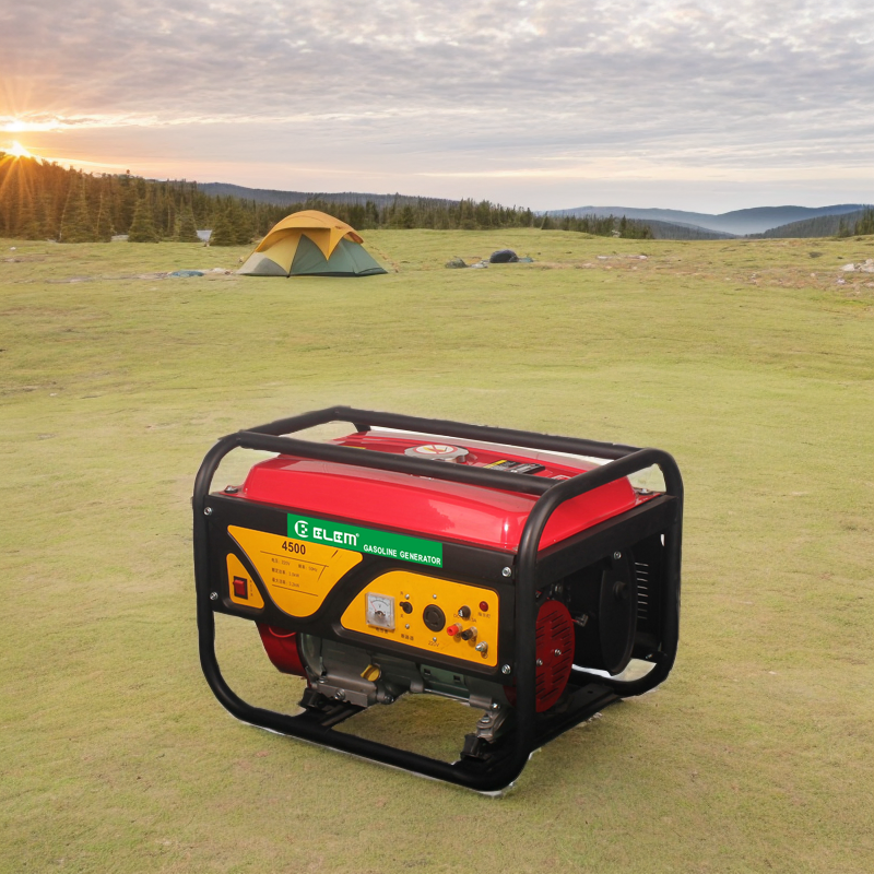 5kVA to 8.75kVA Portable Gasoline Generator Set with Solar Power Integration
