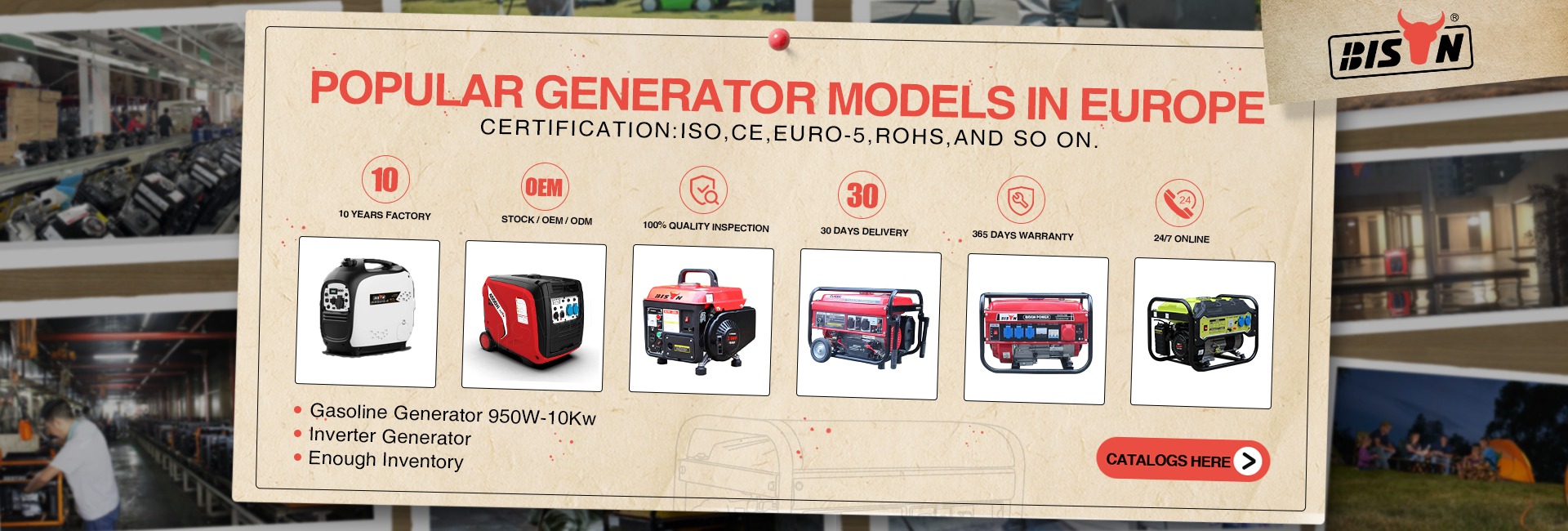 Gasoline Generator View 1