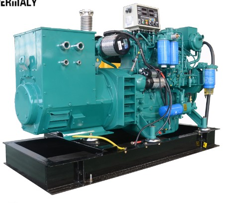 24kw 30kw Medium Speed Series Weichai Marine Diesel Generator Set