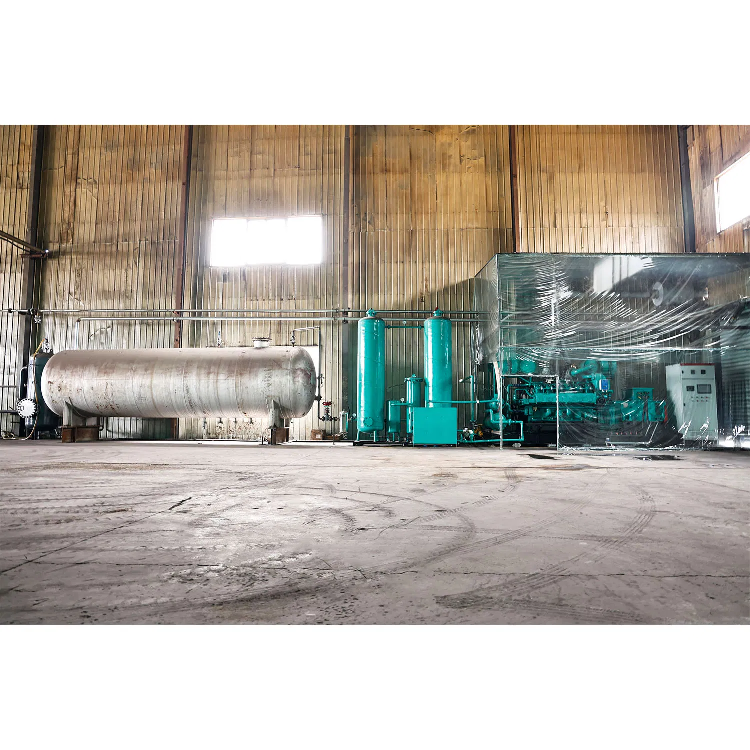 5000kw Dual Fuel Gas Generator Set, Low Emission, High Output