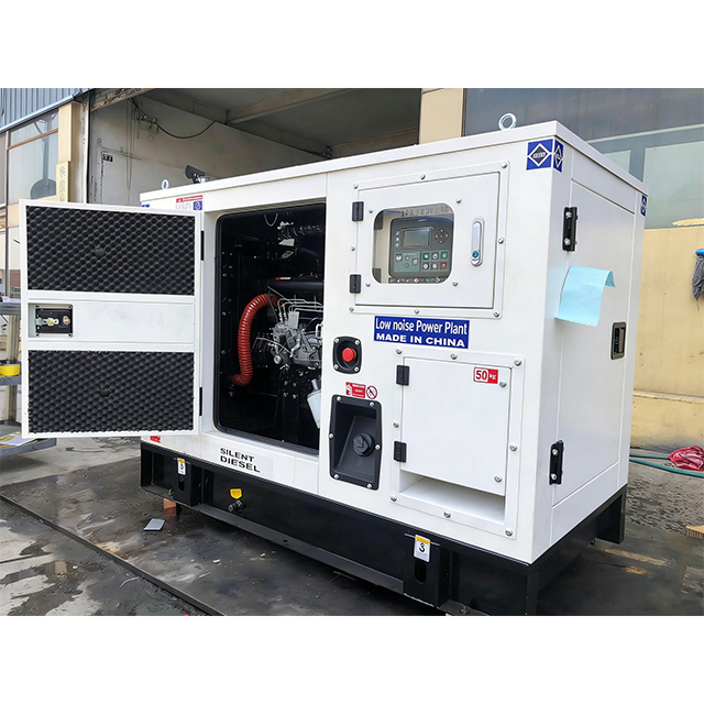 Mobile Trailer Diesel Generator 25Kva 30Kva 60Kva 75Kva 230V 480V 4 Wheels Silent Frame Generador Power Plant Soundproof Design