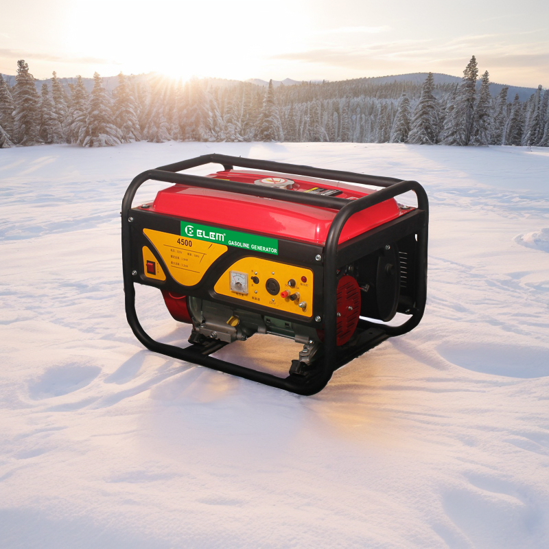 2kVA to 12.5kVA Portable Diesel/Gasoline 4 Stroke Single Cylinder Power Generator Set