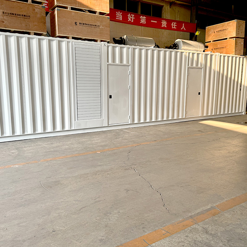 500KW Weichai Power Land Natural Gas Generator Set 625KVA Silent Container Full Copper Backup Power Supply Price